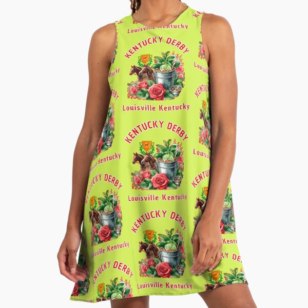 Kentucky Derby Ladies " A-Line Dress for Sale by WoodburyLake | Redbubble Kentucky Derby Ladies " A-Line Dress for Sale by WoodburyLake | Redbubble