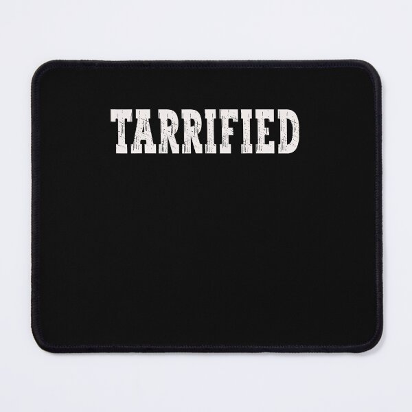 Item preview, Funny Political Tarrified White 90s designed and sold by SunsetGlimpse.