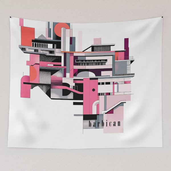 Item preview, Barbican brutalism urban architecture, designed and sold by JanChryzostom.