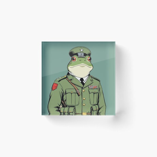Item preview, Army frog designed and sold by Atlantico54.