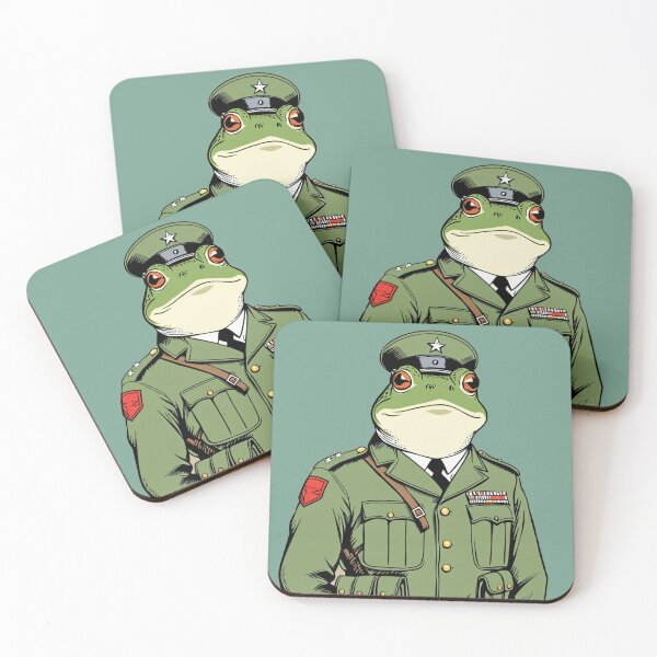 Item preview, Army frog designed and sold by Atlantico54.