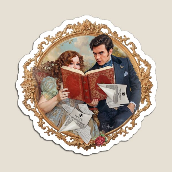 Aperçu de l'œuvre Pénélope et Colin Bridgerton créée et vendue par Vera-Adxer.