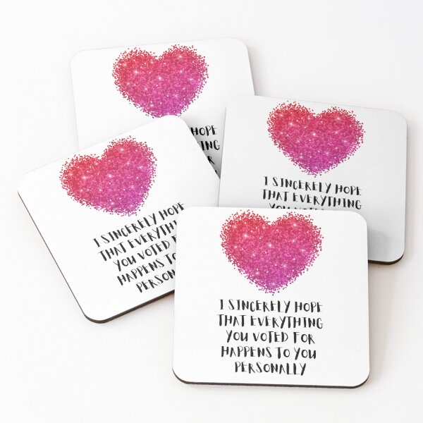Item preview, Voting Karma Pink Heart Black Text designed and sold by Öhmlaut Sound, Music & Graphics.