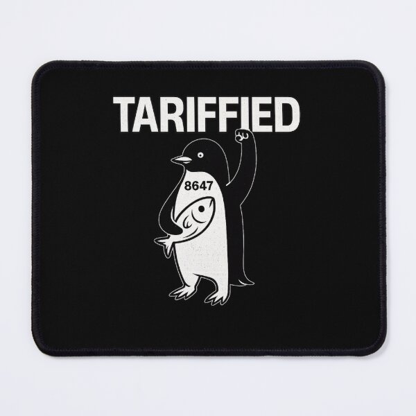 Item preview, Penguin Funny Political Tariffied designed and sold by SunsetGlimpse.