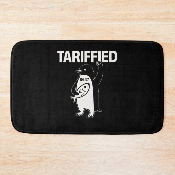 Item preview, Penguin Funny Political Tariffied designed and sold by SunsetGlimpse.