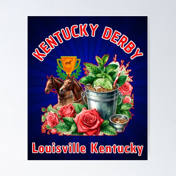 Item preview, Kentucky Derby Ladies  designed and sold by WoodburyLake.