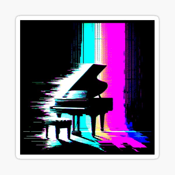 Item preview, Piano Glitch Effect designed and sold by ghan19.