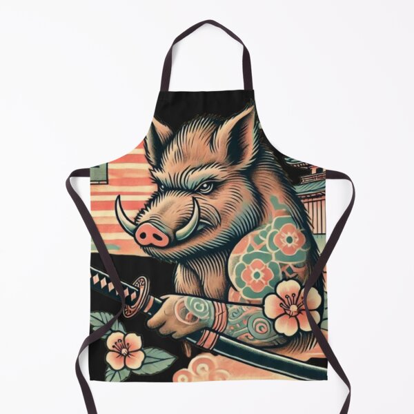 Item preview, Japanese Boar of showa era designed and sold by Wearablestore.