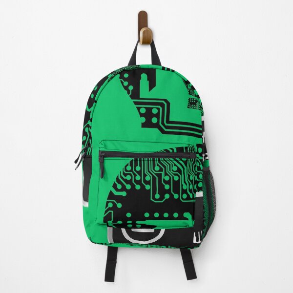 Item preview, AI Head: Green Awareness Hello designed and sold by BPAbstracts.