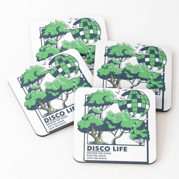 Item preview, DISCO - Disco Life (Navy/green)  designed and sold by Discothreadz.