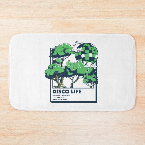 Item preview, DISCO - Disco Life (Navy/green)  designed and sold by Discothreadz.