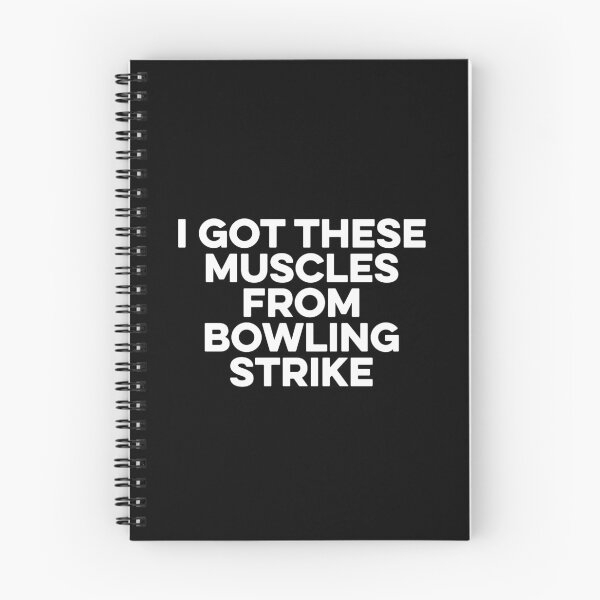 Item preview, I Got These Muscles From Bowling Strikes - Bowler Funny Pun designed and sold by zeviwanty.