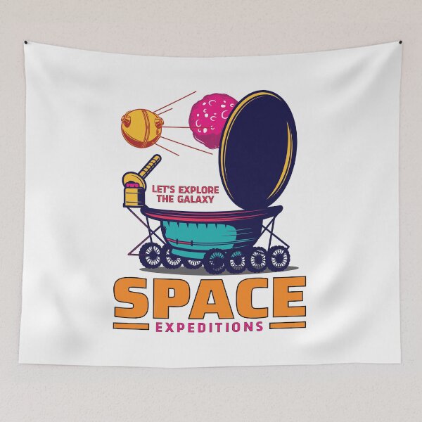 Item preview, Colorful Space Expeditions Graphic designed and sold by Richstd.