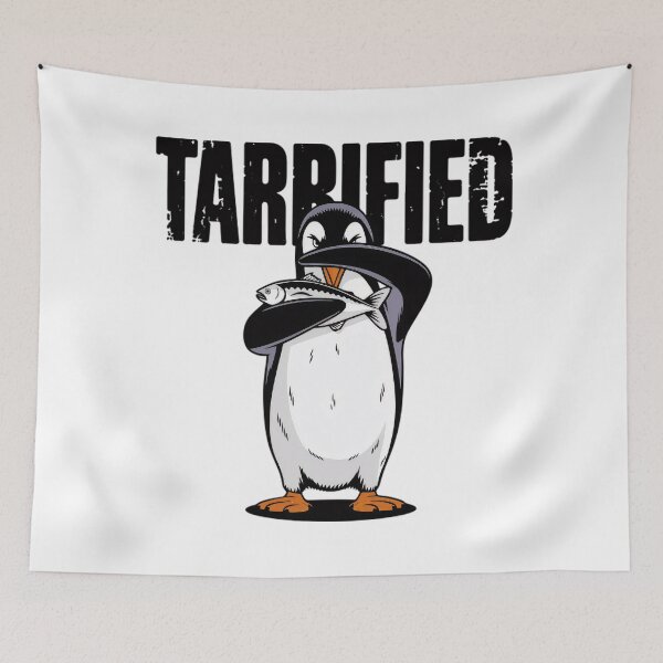 Item preview, Tariffied Funny Retro Vintage Tarrified designed and sold by SunsetGlimpse.