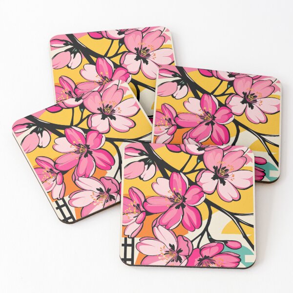Item preview, Sakura Bloom — Modern Pop Art Meets Vintage Ukiyo-e designed and sold by Planthem.