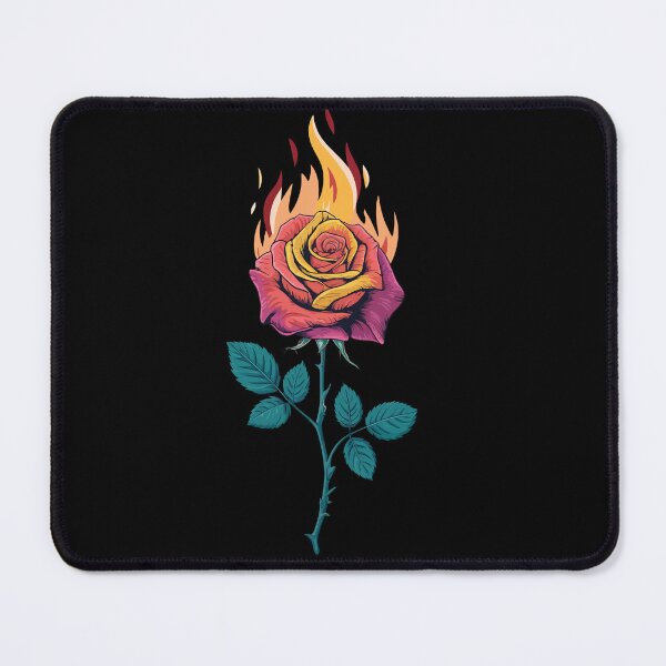 Item preview, Flaming Rose designed and sold by deathanarchy.