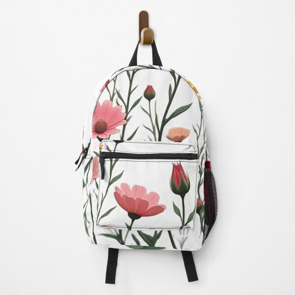 Item preview, Wildflowers and Red Rose on the Right - Transparent Background #5006T designed and sold by Wildflower Rose.
