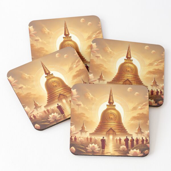 Item preview, Southeast Asian Temple Scene designed and sold by Koalangel.