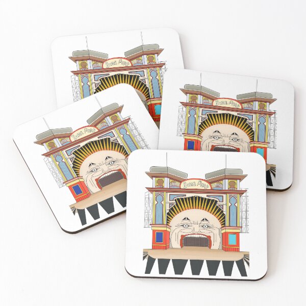 Item preview, Luna Park in St Kilda designed and sold by SarahsArtAndCrafts.