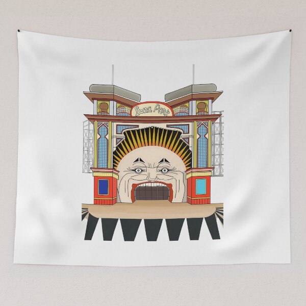 Item preview, Luna Park in St Kilda designed and sold by SarahsArtAndCrafts.