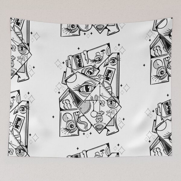 Item preview, cubism art designed and sold by crestfallenmermaid.