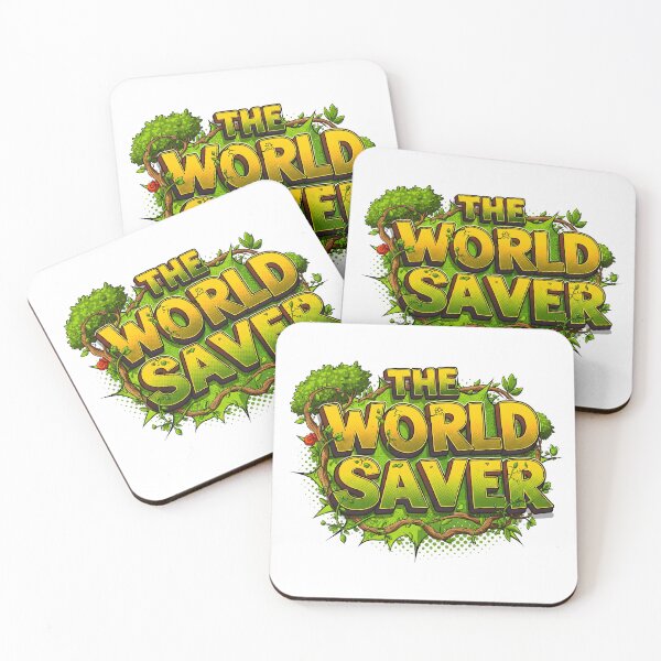 Item preview, The World Saver Comic Art designed and sold by Ink & Quip.