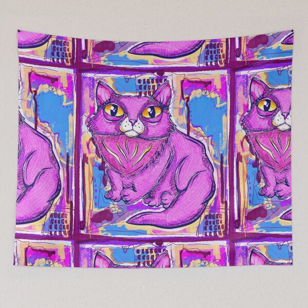 Item preview, cat  designed and sold by crestfallenmermaid.