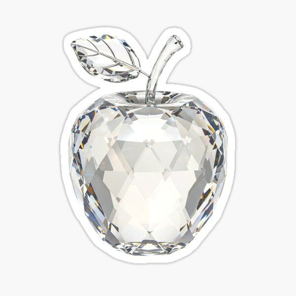 Crystal Apple 01 Sticker