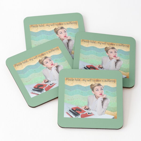 Item preview, Please hold… my will to care is buffering designed and sold by DanaTees.