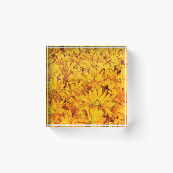 Item preview, Lush Yellow Field Of Flowers Artistic Photo designed and sold by DEC02.