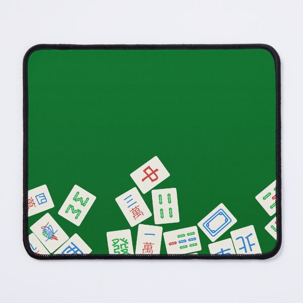 Item preview, Mahjong Tiles On Felt designed and sold by Mochi-Creatives.