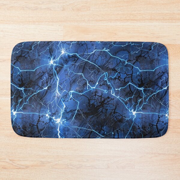 Item preview, White Blue Lightning and Electric Energy designed and sold by CoolPixels.