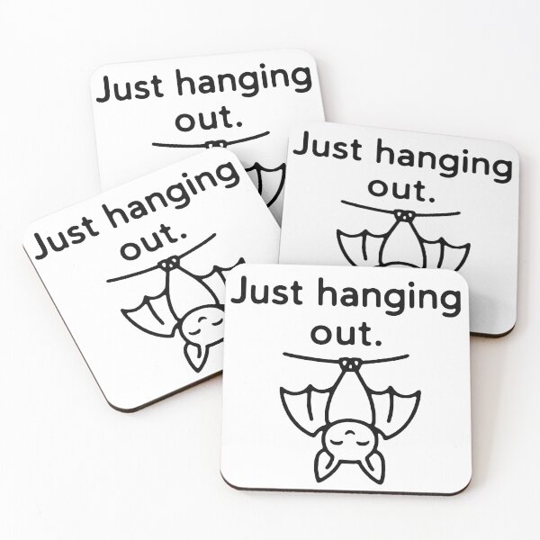 Item preview, Hanging Out Bat II designed and sold by TinyDoodles.