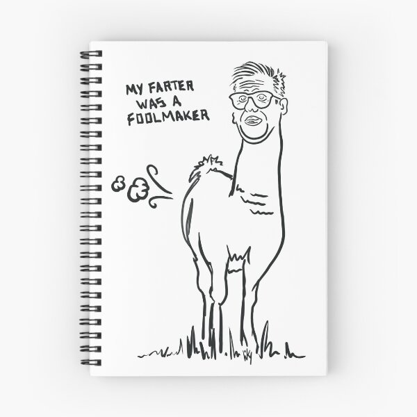 Item preview, Starmer Llama Fart designed and sold by The Wonky Doodler.