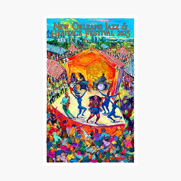 Item preview, Jazz Fest 2025 designed and sold by Ketlinabreu.