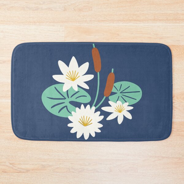 Item preview, Lily Pads with Cattails designed and sold by RegionDesign.