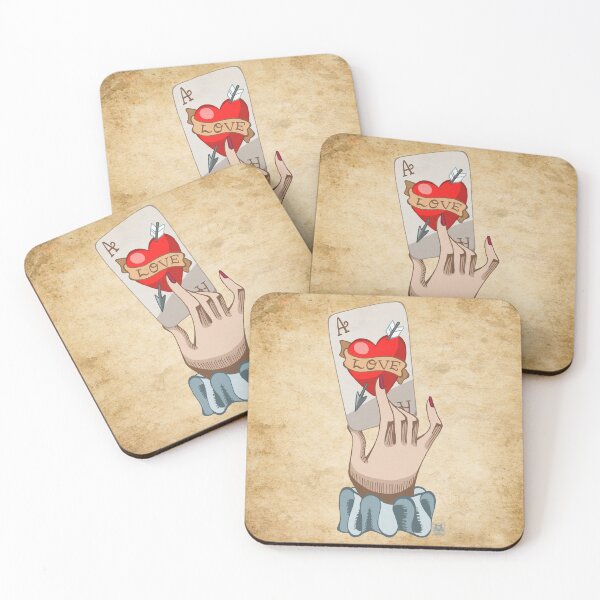 Item preview, Ace of Hearts designed and sold by Plundercat.