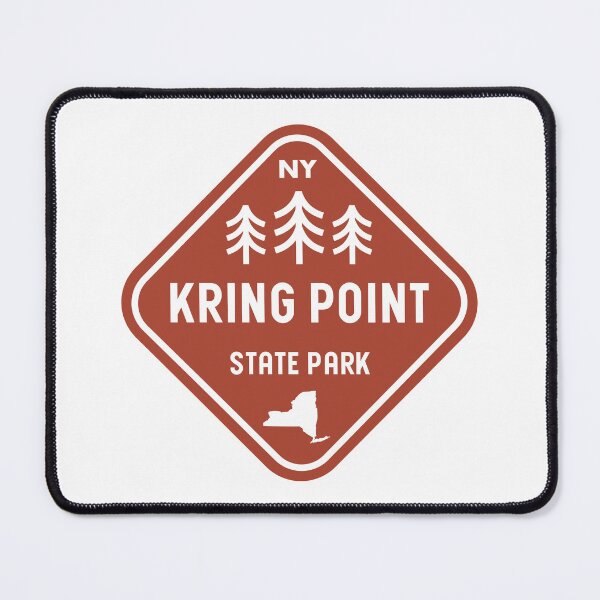 Item preview, Kring Point State Park New York Rhombus designed and sold by bivenart.