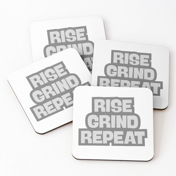 Item preview, Rise Grind Repeat designed and sold by NicolasGlowArt.