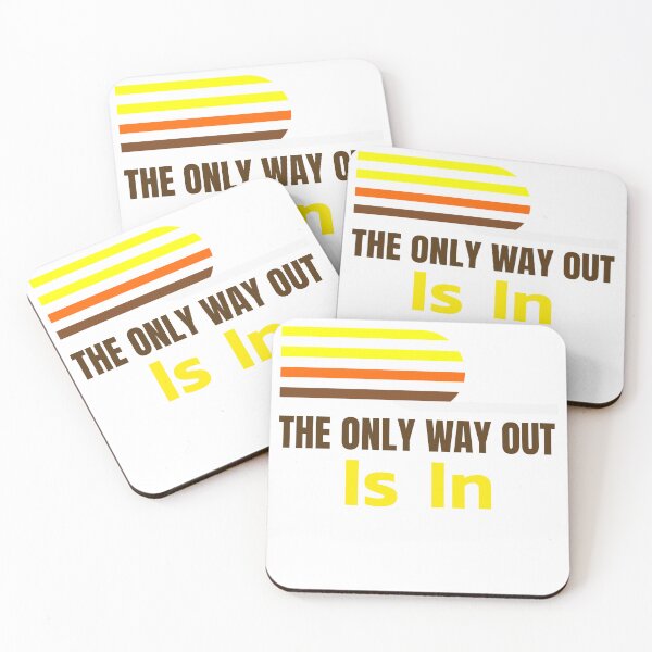 Item preview, Custom NINE3NINE - The Only Way Out Is In designed and sold by Nine3Nine.