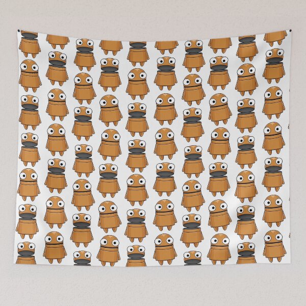 Item preview, REPO Game Character Seamless Pattern designed and sold by Kubala Designs.