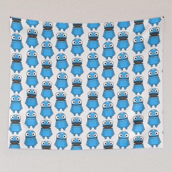 Item preview, REPO Game Character Seamless Pattern designed and sold by Kubala Designs.