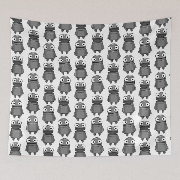 Item preview, REPO Game Character Seamless Pattern designed and sold by Kubala Designs.