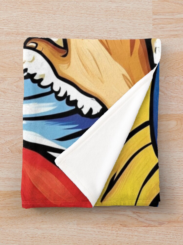 Thumbnail 3 of 6, Throw Blanket, Jesus designed and sold by S9View.
