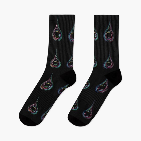 Item preview, Trio of Drops - Winter, Horizontal Alignment, Dark Background designed and sold by Onyx Swan Art.