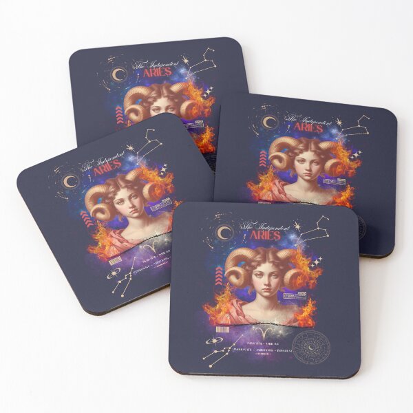 Item preview, Aries Zodiac Sign vintage designed and sold by TaiyoDigital36.