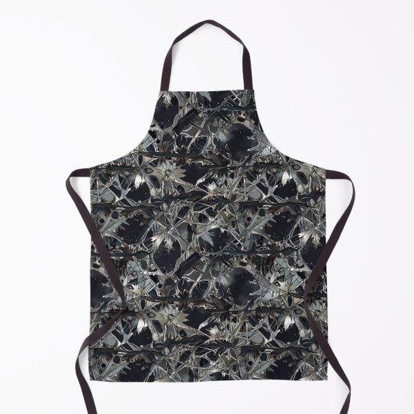 Item preview, Abstract Tangled Metallic Pattern with Dark and Reflective Tones designed and sold by CoolPixels.