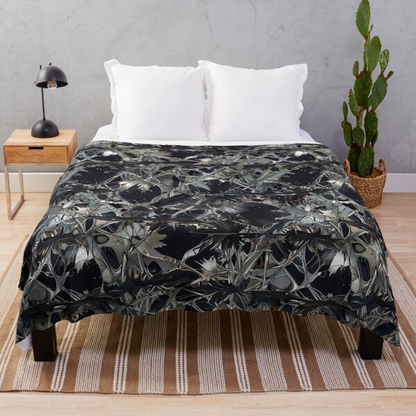 Item preview, Abstract Tangled Metallic Pattern with Dark and Reflective Tones designed and sold by CoolPixels.