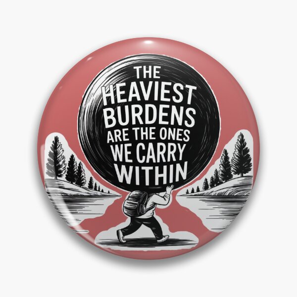 Item preview, The Heaviest Burdens Are The Ones We Carry Within designed and sold by SurrealArtSzysz.