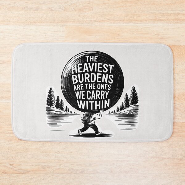 Item preview, The Heaviest Burdens Are The Ones We Carry Within designed and sold by SurrealArtSzysz.